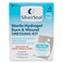 Medagel SilverSeal Hydrogel Burn Wound Dressing Kit with XStatic Silver FDA Cleared Care for Burns Cuts Wounds Soothing Moisture Relief Protection 4 2x3 Hydrogels 4 3x5 Adhesive Pads