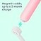 Quip Rechargeable Smart Sonic Toothbrush for Adults Timed Electric Toothbrush with Bluetooth Rewards App Replaceable Brush Head Soft Bristles Metal Handle Travel Toothbrush AllPink