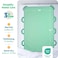 Improvia Positioning Bed Pad with 8 Reinforced Handles QuickDrying Washable Waterproof for Lifting Turning Transfering Elderly and Incontinence Patients Green 34 x 52 Pack of 1