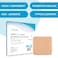MedVance TM Foam Waterproof NonAdhesive Hydrophilic Foam Dressing 6X6 Box of 5 dressings
