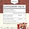 Basigano Red Vine Leaf Horse Chestnut Extract Capsule Supplements Vitis Vinifera 1500mg Premium Extract for Healthy Veins Circulation Heart Skin 1 Pack