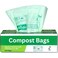 Primode Compost Bags Compostable Trash Bags 26 Gallon Compostable Bags 100 Count Small Compost Bags for Countertop bin Extra Thick 071 Mil ASTM D6400 Certified By BPI and TV AUSTRIA
