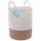 OrganiHaus Tall Cotton Rope Laundry Basket Hamper Blanket Storage 52L