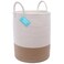 OrganiHaus Tall Cotton Rope Laundry Basket Hamper Blanket Storage 52L