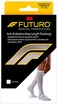 FUTURO AntiEmbolism Knee Length Stockings Large Regular White Moderate 18 mmHg