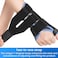 Velpeau Carpal Tunnel Wrist Brace with Thumb Support for Right and Left Hands Thumb Spica Splint for De Quervains Tenosynovitis Sprain Injuries Tendonitis Arthritis Wrist Pain Right Hand L