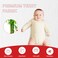 Moonsea Pack and Play Sheets Waterproof Terry Pack N Play Mattress Protector Pad Cover 4 Pack Viscose Terry Pack N Play Sheets Set Grey White