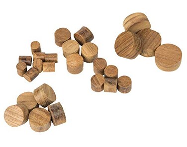Whitecap Teak Whitecap 6015120 Teak Plugs 38 Pack of 20