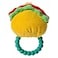 Mary Meyer Sweet Soothie Soft Baby Rattle with Teether Ring Taco