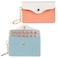 Psyqtsuary 2 Pack Birth Control Pill Case Sleeve Packet Contraceptive Medicine Holder PU Leather Wallet Pill Holder for Travel Bag Backpack