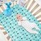 SPRINGSPIRIT Mini Crib Sheets Set 4 Pack Portable Sheets 38 X 24 Multiuse for Pack n Play Playard Playpen Crib Dinosaurs