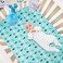 SPRINGSPIRIT Mini Crib Sheets Set 4 Pack Portable Sheets 38 X 24 Multiuse for Pack n Play Playard Playpen Crib Dinosaurs
