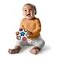 Baby Einstein Curiosity Clutch Fidget Sensory Toy and Pop It Rattle BPA Free Infant Teether Age 3 Months Multicolored