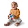 Baby Einstein Curiosity Clutch Fidget Sensory Toy and Pop It Rattle BPA Free Infant Teether Age 3 Months Multicolored