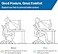 StrongTek Ergonomic Under Desk Footrest 3 Adjustable Heights Wooden Office Footrest Large AntiSlip Surface Improves Posture and Blood Circulation up to 400lbs Natural