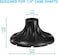 Asterom Cane Tips 78 Inch Compatible with Asterom Wooden Canes Heavy Duty Wide Base All Terrain Rubber Cane Tips Replacement Cane Tip Pack of 2