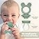 Bessentials Baby Fresh Fruit Food Feeder 2 Pack Silicone Baby Mesh Feeders for Infant Safe Self Feeding 3 Sizes Food Pouches Included Suitable for Baby 4m PurpleMisty Green