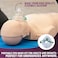 Kemp USA First Aid CPR Mask Combo Kit Adult and Infant Rescue Breathing Barrier with Protective Gloves Cleansing Wipe Portable Soft Case Emergency Response Safety Set 10 Pack