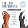 Dr. Frederick's Dr Fredericks Original Arthritis Compression Gloves for Women Men DoctorDeveloped Fingerless Hand Support for Arthritis Pain Carpal Tunnel Swelling Poor Circulation Everyday Wear Small