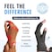 Dr. Frederick's Dr Fredericks Original Arthritis Compression Gloves for Women Men DoctorDeveloped Fingerless Hand Support for Arthritis Pain Carpal Tunnel Swelling Poor Circulation Everyday Wear Small