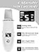 Ysxuan Skin Scrubber Face Spatula 4 in 1 Blackhead Remover Tool for Pore Cleaner Skin Scrubber Face Spatula for Facial Deep Cleansing with USB Charger