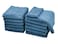 Kyapoo Baby Washcloths 12 Pack 12x12 Inches Microfiber Coral Fleece Extra Absorbent and Soft for Newborns Infants and ToddlersNavy Blue