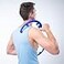 أداة تدليك نقاط الضغط Body Back Buddy Elite FSA، جهاز تدليك يدوي للرقبة والظهر، عصا تدليك لإزالة عقد العضلات، مع تعليمات، عبوة من قطعتين، لون أزرق