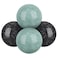 GLEAVI Marble Pattern Hand Massage Balls Set of 4 137 in Marble Balls for Hand Exercise Stress Relief Muscle Tension Support Portable Rolling Balls for Office Home