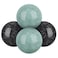 GLEAVI Marble Pattern Hand Massage Balls Set of 4 137 in Marble Balls for Hand Exercise Stress Relief Muscle Tension Support Portable Rolling Balls for Office Home