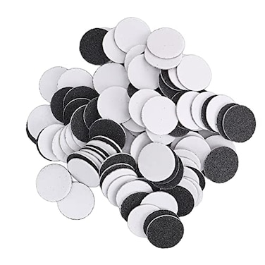Yosoo 100pcs Foot File Electric Foot Grit Replacement Grit Sandpaper Feet Grinder Sandpapers Pedicure Tool Sandpaper Discs Callus Sandpapers Electric Callus Remover Accessory Discs Pedicure180fine San