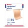 Leukoplast Elastic First Aid Dressings Stretchable and Conformable Ideal for Fingers Elbows Knees and Wrists 2 in x 3 in Box of 50