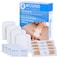 Houseables Zip Stitch Wound Closure Kit Butterfly Bandages Laceration Closure Strips Butterfly Stitches for Wounds Zip Tie Bandages Laceration Kit Suture Bandage Emergency Skin Zipper 4 Pack