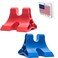 Body Back DaVinci Tool Red Blue USA Made Extra Firm Neck Tension Relief Pressure Point Massage Tool Occipital Release Tool Cervical Traction Device Suboccipital Release Device Neck Stretcher