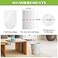 Teivio 4 Gallon 440 Counts Small Clear Trash Bags Garbage Bags by Bathroom Trash Can Bin Liners Small Plastic Bags for home office kitchen Clear