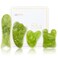 AIRLAXER Gua Sha Facial Tools SetGuasha Massage Kit for Face and BodyScraping Massage Board 4Piece Set Physical TherapyGusha Jade Stone Also be Used on The ChinNeck and Back Grass Green
