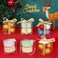 COTOPHER 60 Pcs Clear Favor Boxes 2x2x2 Clear Gift Boxes Party Favor Boxes Mini Transparent Cube Macaron Candy Boxes for Wedding Favors Baby Shower