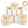 COTOPHER 60 Pcs Clear Favor Boxes 2x2x2 Clear Gift Boxes Party Favor Boxes Mini Transparent Cube Macaron Candy Boxes for Wedding Favors Baby Shower