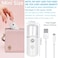 Mudder 8 Pieces Nano Facial Mister Face Sprayer Portable Handheld Humidifier Atomization USB Rechargeable 30 ml Face Steamer for Skin Care Eyelash Extensions Daily Makeup