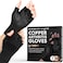 Dr. Frederick's Dr Fredericks Original Copper Compression Arthritis Gloves DoctorDeveloped Hand Pain Relief for Arthritis Carpal Tunnel Tendonitis AllDay Comfort Typing Daily Use Fingerless Medium