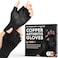 Dr. Frederick's Dr Fredericks Original Copper Compression Arthritis Gloves DoctorDeveloped Hand Pain Relief for Arthritis Carpal Tunnel Tendonitis AllDay Comfort Typing Daily Use Fingerless Medium