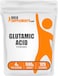 BulkSupplements.com مسحوق حمض الجلوتاميك، مكمل غذائي من الجلوتامات، مكمل غذائي من الأحماض الأمينية، بدون نكهة، خالٍ من الغلوتين، 4 غرام لكل حصة، 500 غرام، 11 رطلاً، عبوة من قطعة واحدة
