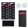 Pokjet Hearing Aid Domes for Oticon MiniFit Double Vent Bass Domes 2 Packs 8mmUniversal Domes for Oticon Hearing Aid Supplies