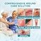 Dimora Calcium Alginate Wound Dressing 4 x 4 Patches10 Individual Sterile Pads Soft and Highly Absorbent Dressing Gauze NonStick Padding