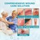 Dimora Calcium Alginate Wound Dressing 4 x 4 Patches10 Individual Sterile Pads Soft and Highly Absorbent Dressing Gauze NonStick Padding