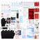 MFASCO OSHA 2021 Compliance First Aid Kit in Rugged Waterproof Case Meets ANSI Type 2 4 Containers Includes Class B First Aid Kit Biohazard Cleanup Bleeding Kit