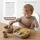 SAMiGO Silicone Baby Feeding Set Baby Led Weaning Supplies Suction Bowl Plate Bib Cup Self Feeding Spoons Solid Food Eating Essentials First Stage Utensils 6 Months