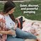 Dr. Brown's Dr Browns Manual Breast Pump with SoftShape 100 Silicone Shield B 25mm flange AntiColic Options WideNeck Baby Bottle 5 oz150 ml with Level 1 Slow Flow Nipple