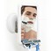 Safe-er-Grip SafeerGrip Changing Lifestyles SuctionMounted FogFree Shower Mirror 360 Swivel Shaving Mirror with 2 Razor Hooks Removable Reusable NoTool Install 45 x 6 in White