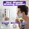 Safe-er-Grip SafeerGrip Changing Lifestyles SuctionMounted FogFree Shower Mirror 360 Swivel Shaving Mirror with 2 Razor Hooks Removable Reusable NoTool Install 45 x 6 in White