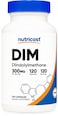 مكمل غذائي Nutricost DIM ثنائي إندوليل ميثان مع بيوبيرين 300 ملغ، 120 كبسولة نباتية، تكفي لمدة تصل إلى 4 أشهر